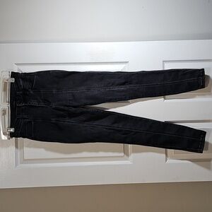 Flying Monkey Black Wash Utra High Rise Skinny Ankle Jeans Size 26